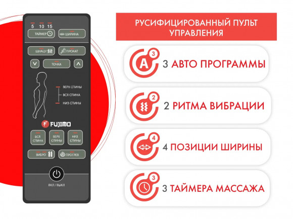 Массажное кресло Fujimo BALANCE 2 F2004 TOF Серый