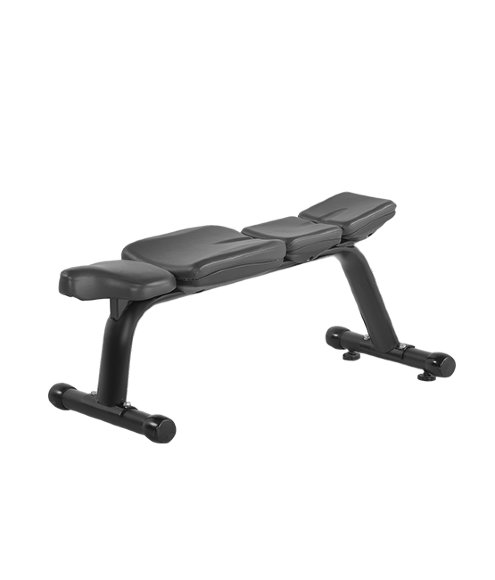 Скамья горизонтальная Bronze Gym H-036A (черный)
